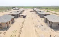 Дома возводят на селе