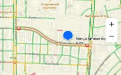 Участок улицы Айтеке би временно перекроют на ремонт в Астане