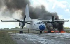 Противопожарная тренировка прошла в аэропорту Астаны