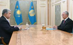 Токаев принял вновь назначенного министра иностранных дел