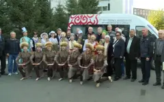 Компания Qarmet подарила микроавтобус этнокультурному центру