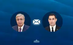 Токаев поздравил президента Туркменистана с Днем независимости