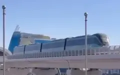В Астане прошел тестовый запуск LRT