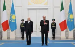 В Казахстан с официальным визитом прибыл Президент Италии