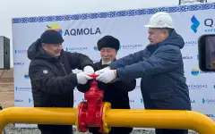 Два села Акмолинской области подключены к природному газу
