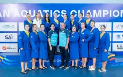 Казахстанки завоевали бронзу ЧА по водному поло