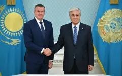 Токаев принял президента WADA