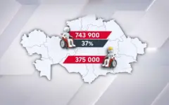 В Казахстане проживает почти 750 тысяч лиц с инвалидностью