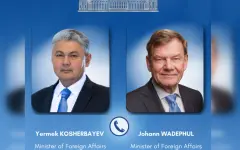 Главы МИД Казахстана и Германии провели телефонный разговор