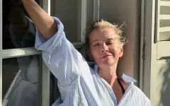 52-летняя Юлия Высоцкая объяснила, почему никогда не расскажет о пластических операциях