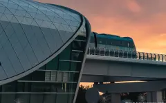 В Астану доставлены новые составы LRT: движение ограничат