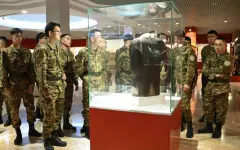 В Астане более 500 студентов военной кафедры посетили Военно-исторический музей