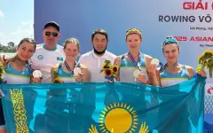 Казахстан завоевал две медали на чемпионате Азии по академической гребле