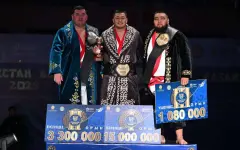 Марат Байкамуров стал чемпионом Қазақстан Барысы – 2025
