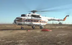 Атырауские спасатели получили современный вертолёт