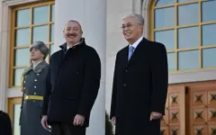 Президент Азербайджана прибыл в Казахстан