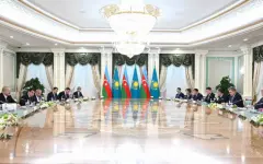 Президенты Казахстана и Азербайджана провели второе заседание Высшего межгосударственного совета