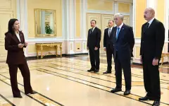 Токаеву и Алиеву презентовали проект «Развитие Среднего коридора»