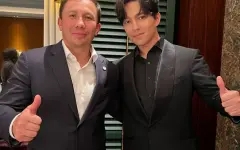 Димаш Кудайберген призвал казахстанцев поддержать Головкина