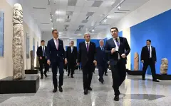 Токаев показал президенту Финляндии Национальный музей