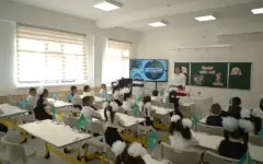 Две школы построили в рамках нацпроекта в Келесском районе