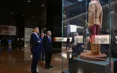 Токаев и Стубб посетили Национальный музей