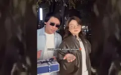 Самоирония на высоте: Кайрат Нуртас перед концертом записал ролик с дочерью