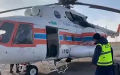 Пропавшего мужчину нашли и на вертолете доставили в больницу Жезказгана