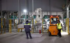 В Конаеве открыли завод по переработке пшеницы