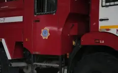 В Кокшетау при пожаре спасатели эвакуировали людей, среди них дети