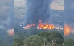 Огненная катастрофа в Мексике: поезд с топливом взорвался после схода с рельсов