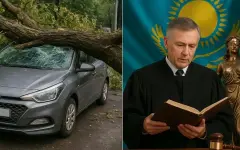 Казахстанец через суд добился от коммунальщиков денег за ремонт машины
