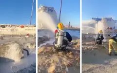 Заправленный топливом бензовоз вспыхнул в Атырауской области