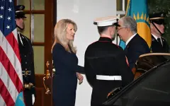 Президент Казахстана прибыл в Белый дом