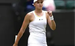 Рыбакина впервые пробилась в финал Итогового турнира WTA