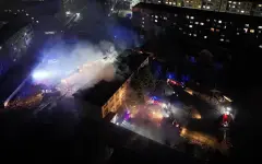 Крупный пожар в детском доме Алматы потушили