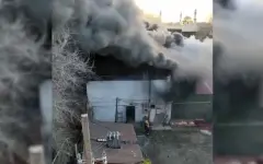 Пожар в здании детдома в Алматы потушен