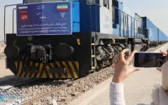 Первый грузовой поезд прибыл из России в Иран