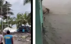 Более 100 тысяч человек эвакуировали на Филиппинах из-за тайфуна