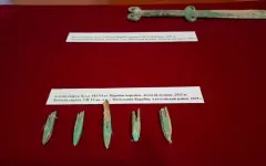 Карагандинские археологи нашли нетронутое погребение сакского воина