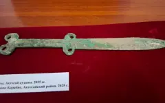 Карагандинские археологи нашли нетронутое погребение сакского воина