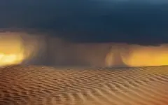 Песчаная буря накрыла золотую шахту в Австралии