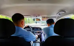 Погоня полицейских за нарушителем привела к ДТП в Туркестанской области