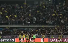 «Кайрат» прибыл в Астану на матч Лиги Чемпионов