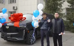 Жұғысты болсын: алматинец и шымкентец выиграли автомобили в акции от LOTO SZ