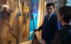 Казахские инструменты вошли в коллекцию Королевского музея Бельгии