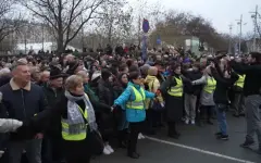 Антиправительственные протесты проходят в Будапеште
