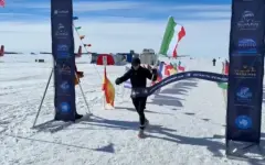 Австралийка выиграла марафон в Антарктиде