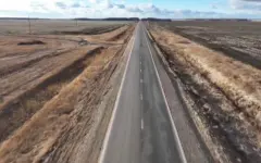 Трассу «Мамлютка — Костанай» отремонтировали в СКО