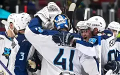 Астанинский «Барыс» оформил разгром в КХЛ